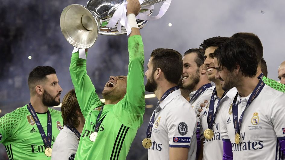 Real Madrid celebrate