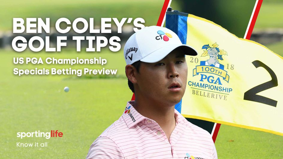 Si Woo Kim is among Ben Coley's best specials bets for the US PGA