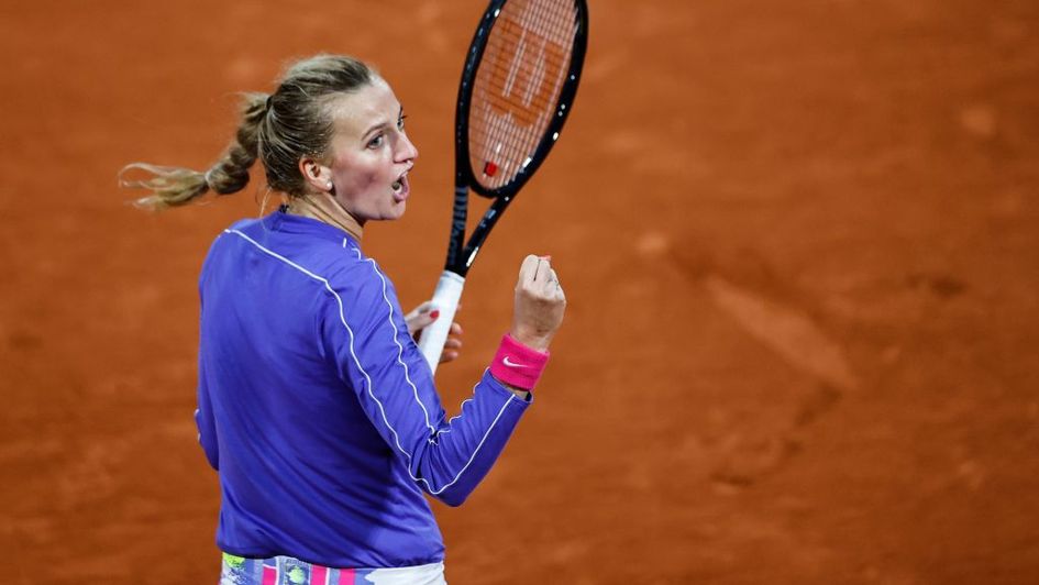 Petra Kvitova celebrates
