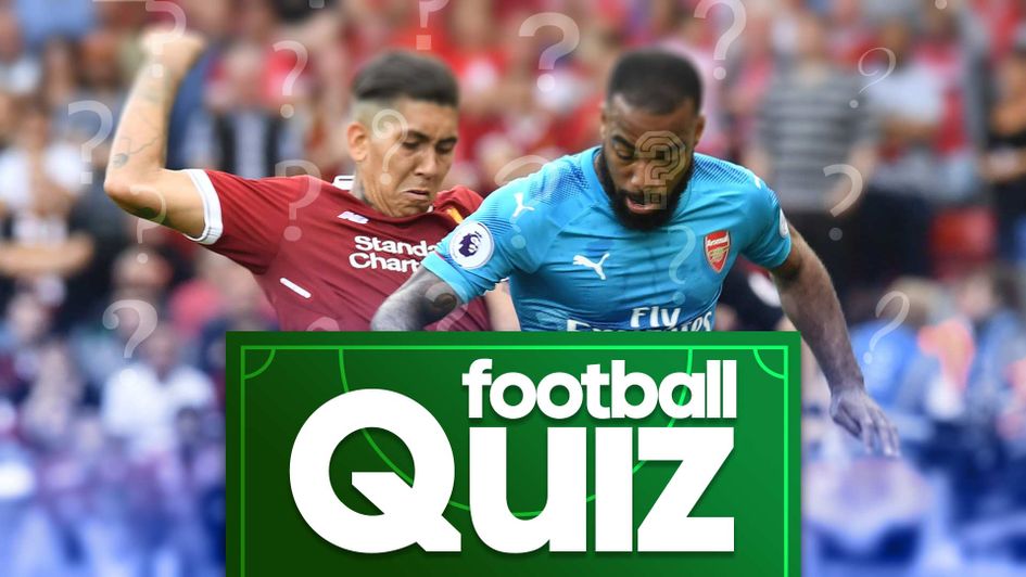 Try Sporting Life's latest football quiz on Liverpool v Arsenal games