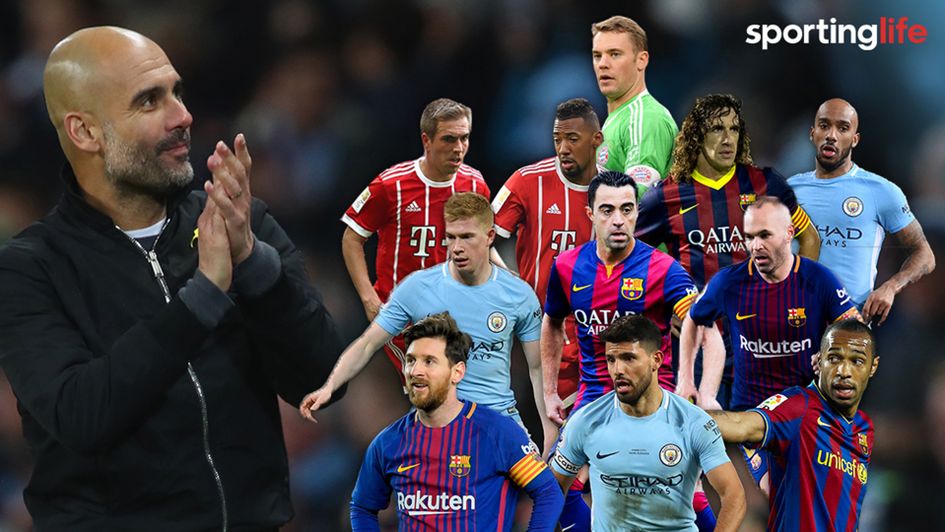 Pep Guardiola - is this his best XI from his teams at Barca, Bayern and City?