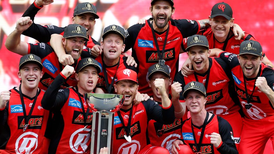 Celebration time for the Melbourne Renegades