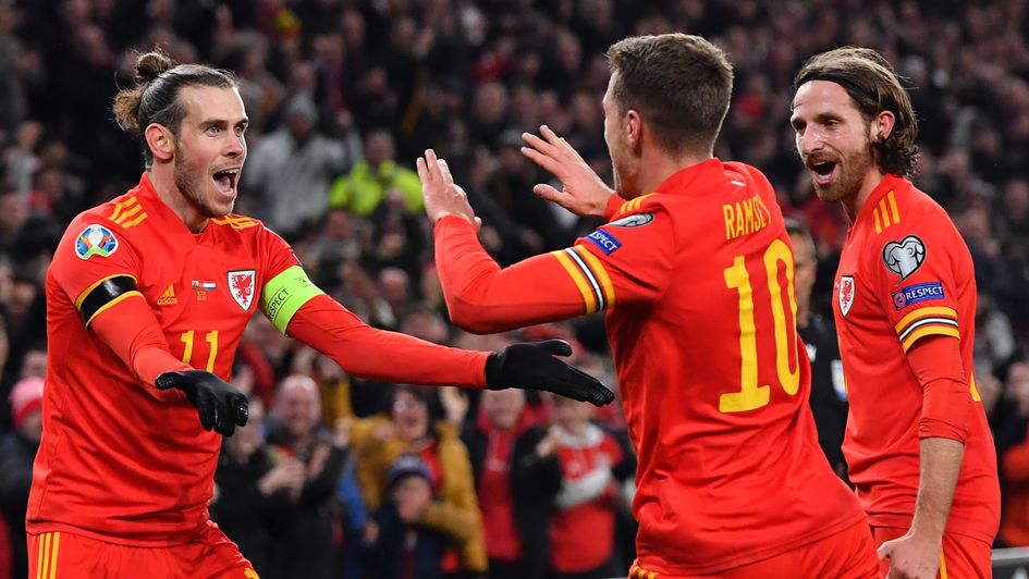 Gareth Bale and Aaron Ramsey