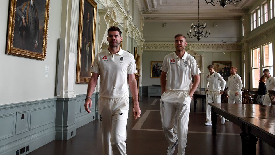 James Anderson and Stuart Broad