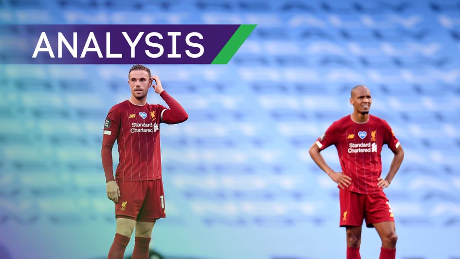 Jordan Henderson and Fabinho were Liverpool's most recent centre-back partnership