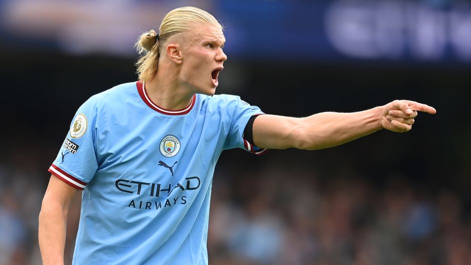 Manchester City striker Erling Haaland