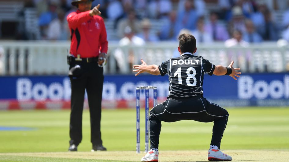 Trent Boult grabbed a historic hat-trick against Australia