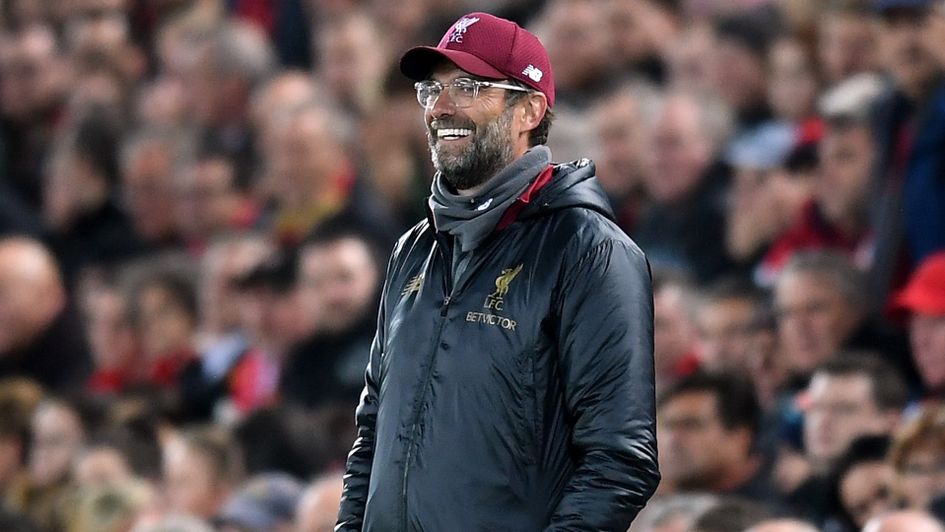 Jurgen Klopp is all smiles