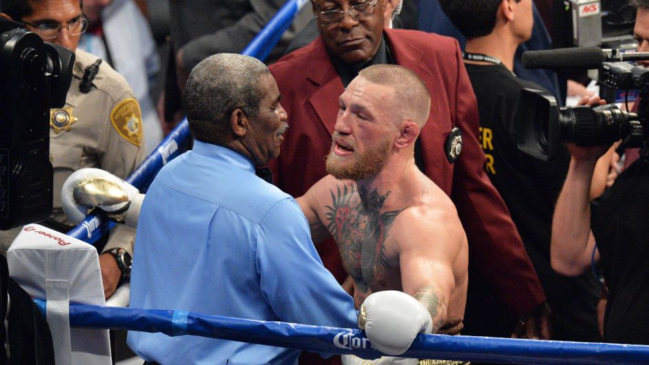 Conor McGregor put up a brave display