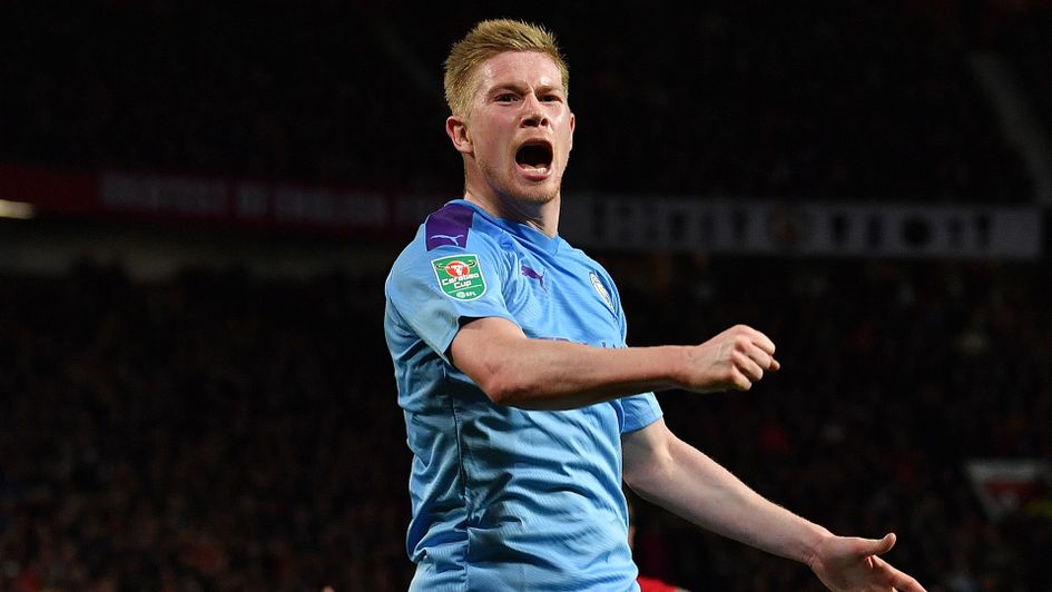 Delight for Kevin De Bruyne