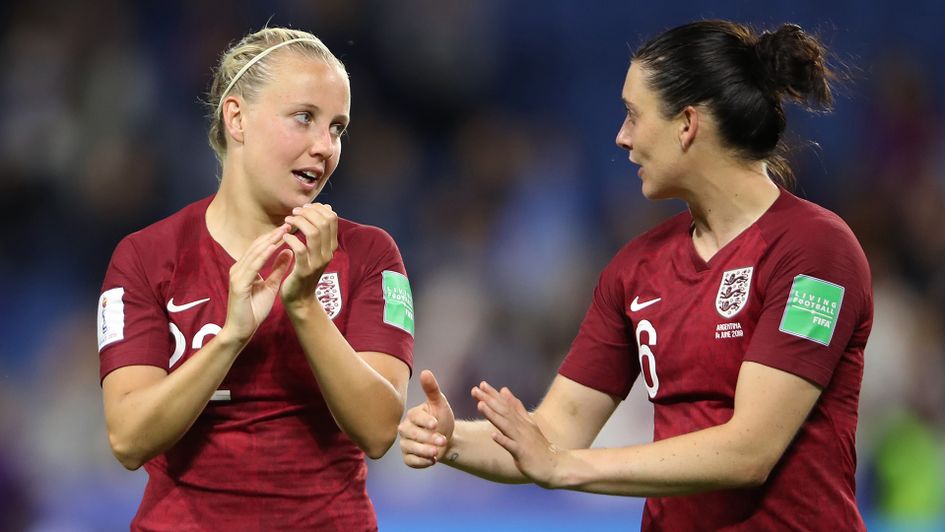 Beth Mead (left) and Jade Moore