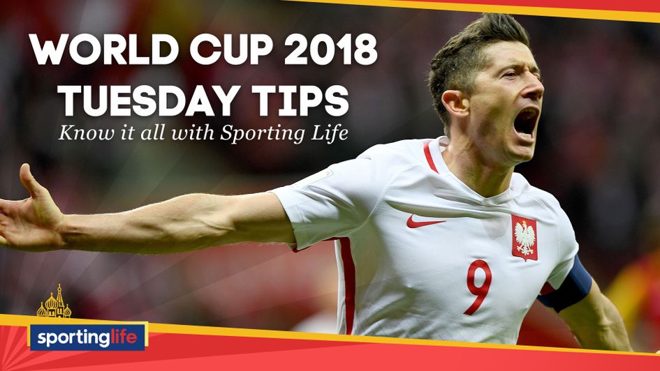 Tuesday's World Cup betting tips