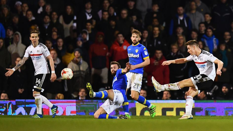Tom Cairney scores for Fulham against Leeds