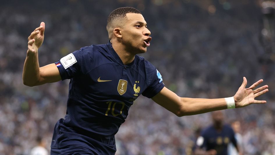 France's Kylian Mbappe