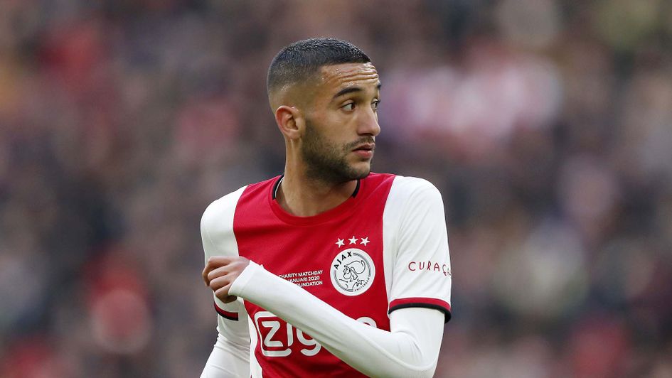 Ajax winger Hakim Ziyech