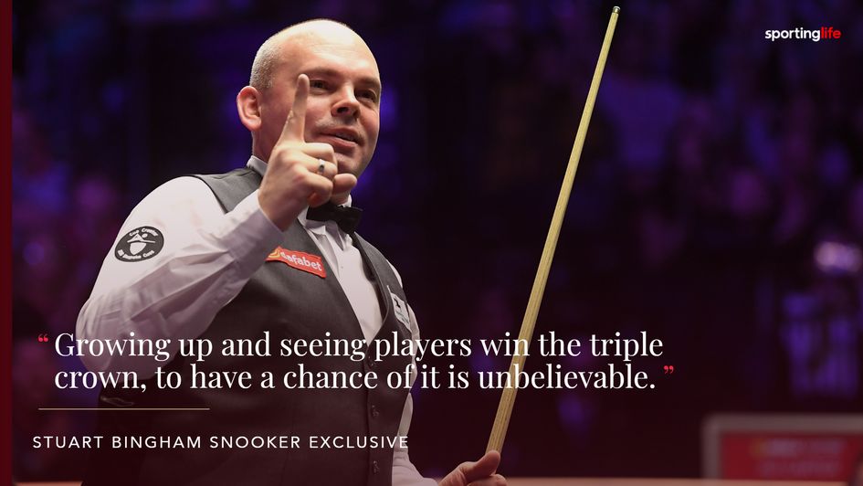 Stuart Bingham spoke to Nick Metcalfe