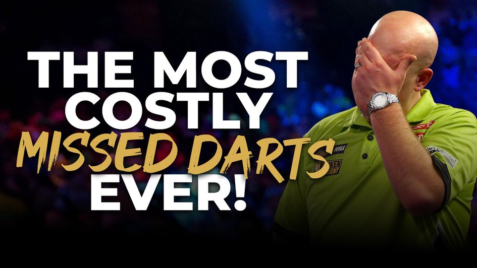 Scroll down to find out where Michael van Gerwen features on this incredible list of horror misses