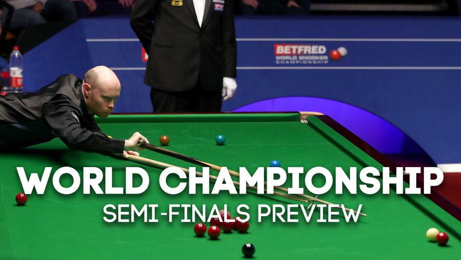 Check out our best bets for the Crucible semi-finals