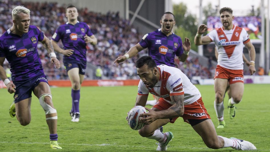 Zeb Taia of St Helens