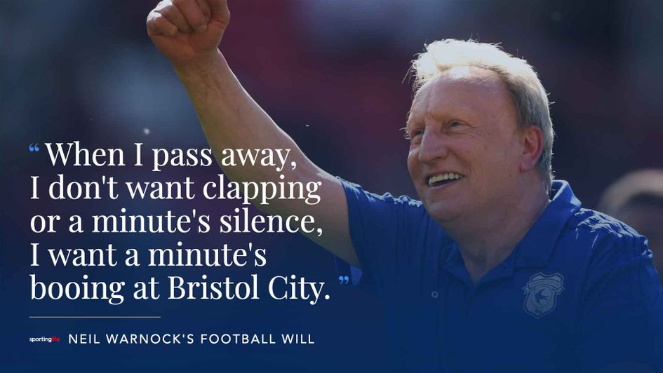 An item on Neil Warnock's Will