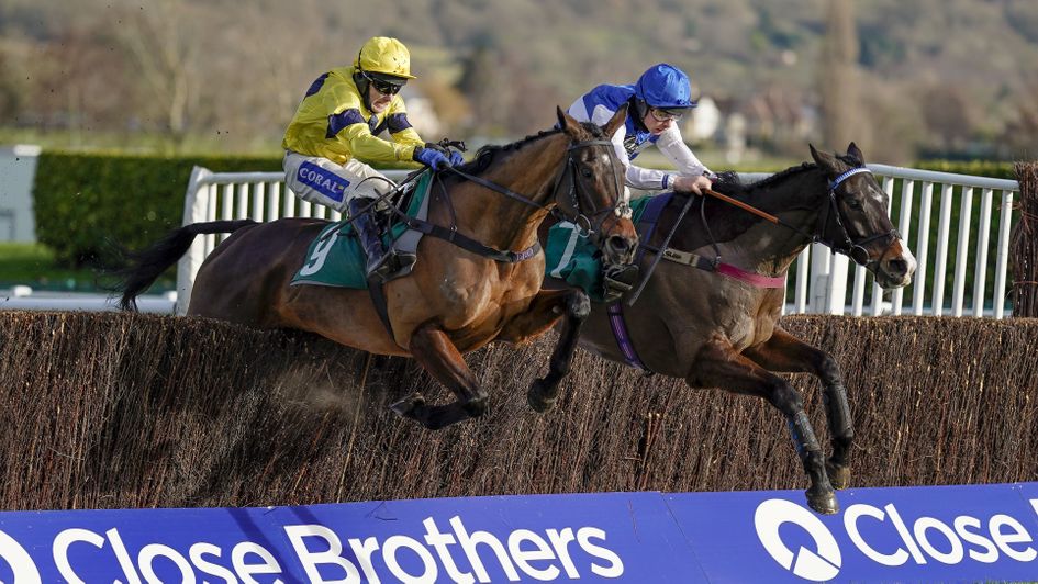 Sky Pirate jumps the last alongside Ibleo