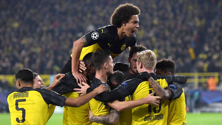 Borussia Dortmund celebrate