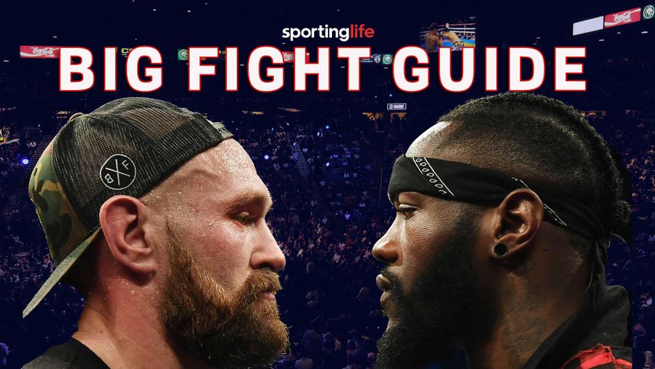 Tyson Fury takes on Deontay Wilder in Los Angeles on Saturday