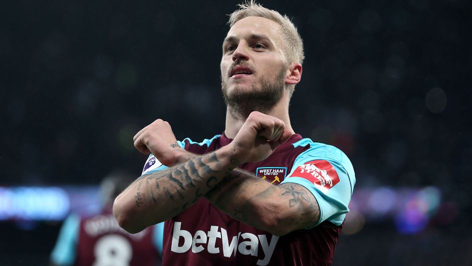 Marko Arnautovic celebrates
