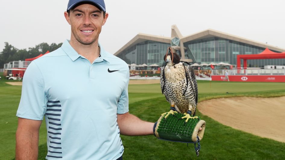 Rory McIlroy in Abu Dhabi
