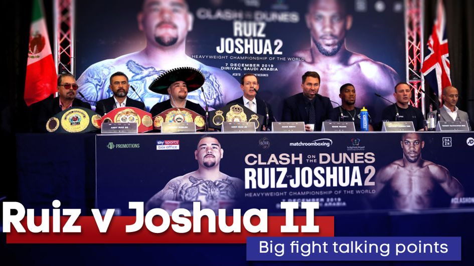 Ruiz v AJ II takes place on Saturday