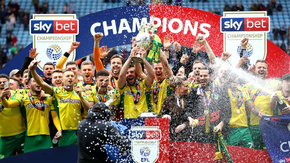 Norwich won the Sky Bet Championship