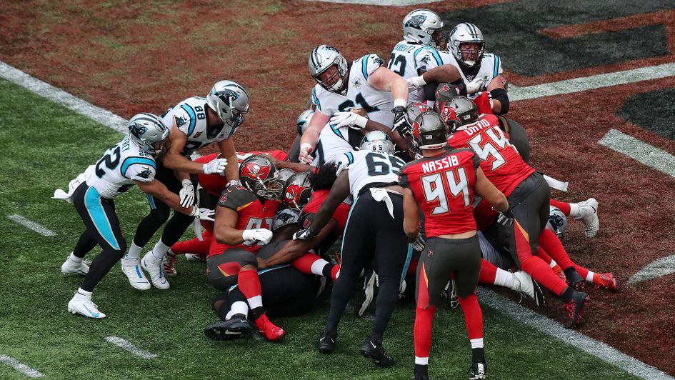 The Carolina Panthers beat the Tampa Bay Buccaneers at Tottenham Hotspur Stadium in London