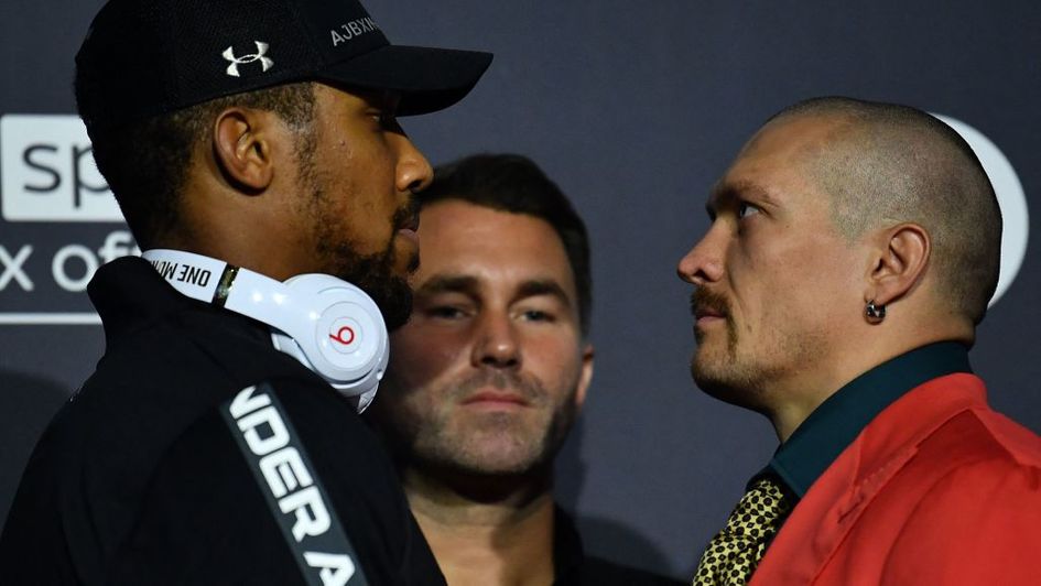 Anthony Joshua and Oleksandr Usyk go toe-to-toe this Saturday