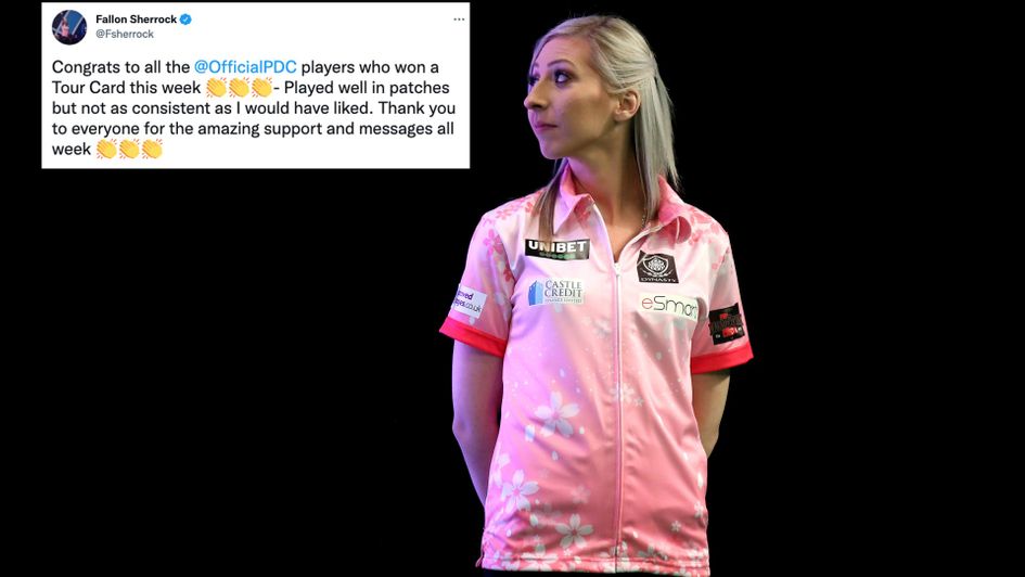Fallon Sherrock missed out at Qualifying School