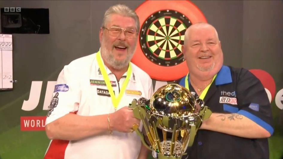 Robert Thornton dominated the final against Martin Adams