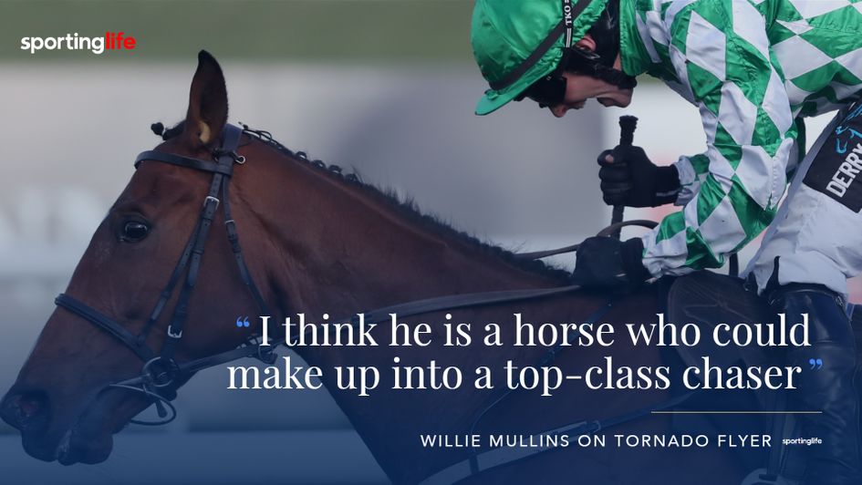 Willie Mulins on Tornado Flyer