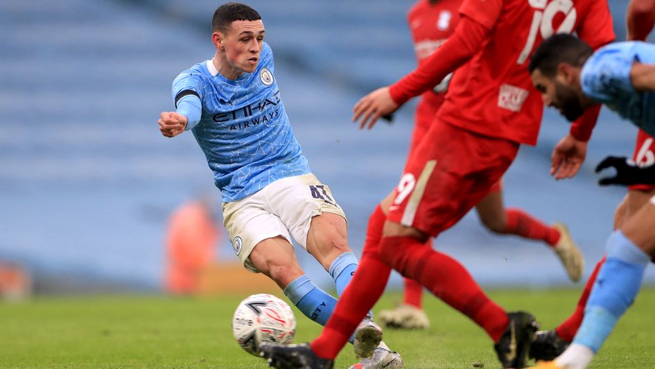 Phil Foden scores against Birmingham