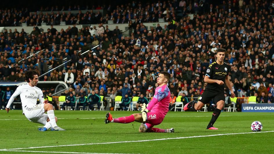 Isco scores for Real Madrid