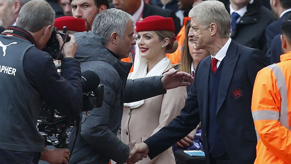 Jose Mourinho and Arsene Wenger
