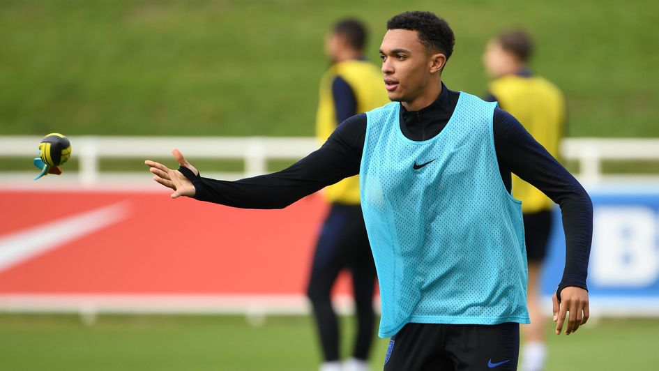 Trent Alexander-Arnold: Struggling with a back problem