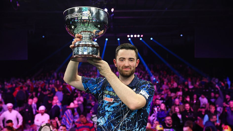 Luke Humphries won the Grand Slam of Darts (Picture: Kieran Cleeves/PDC))