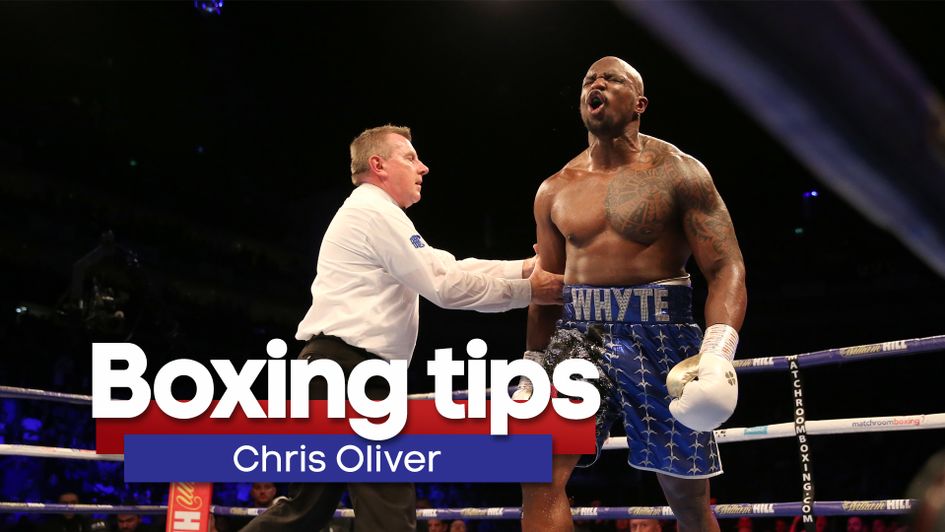 Dillian Whyte fights at the O2 on Saturday