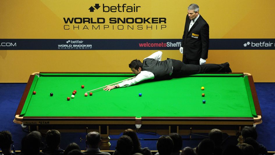 Ronnie O'Sullivan at the 2013 World Championship