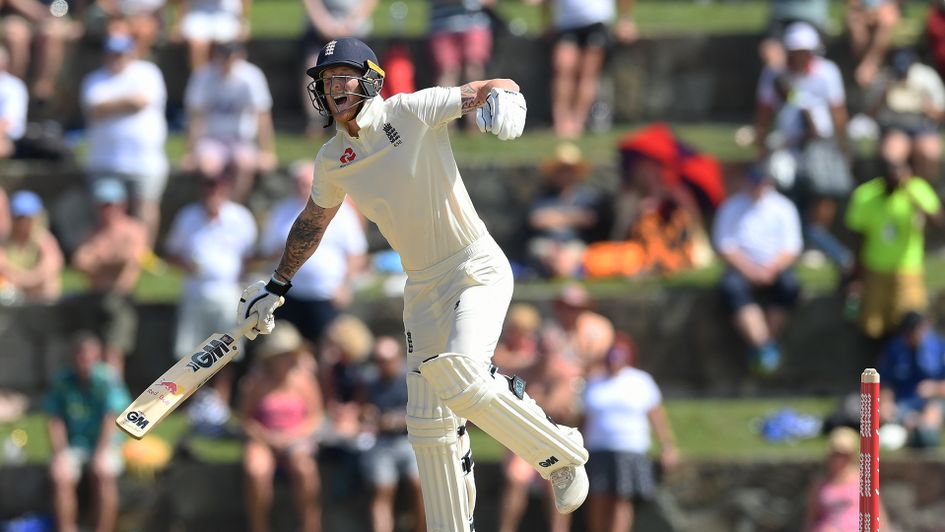 Ben Stokes cops a nasty blow