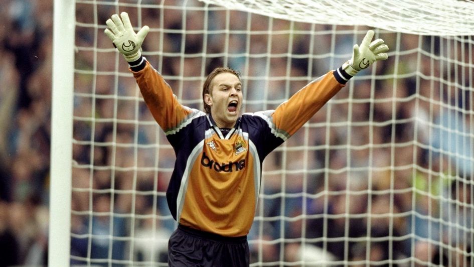Nicky Weaver celebrates