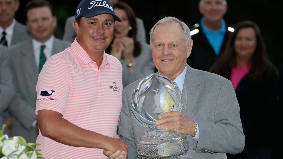 Jason Dufner and Jack Nicklaus