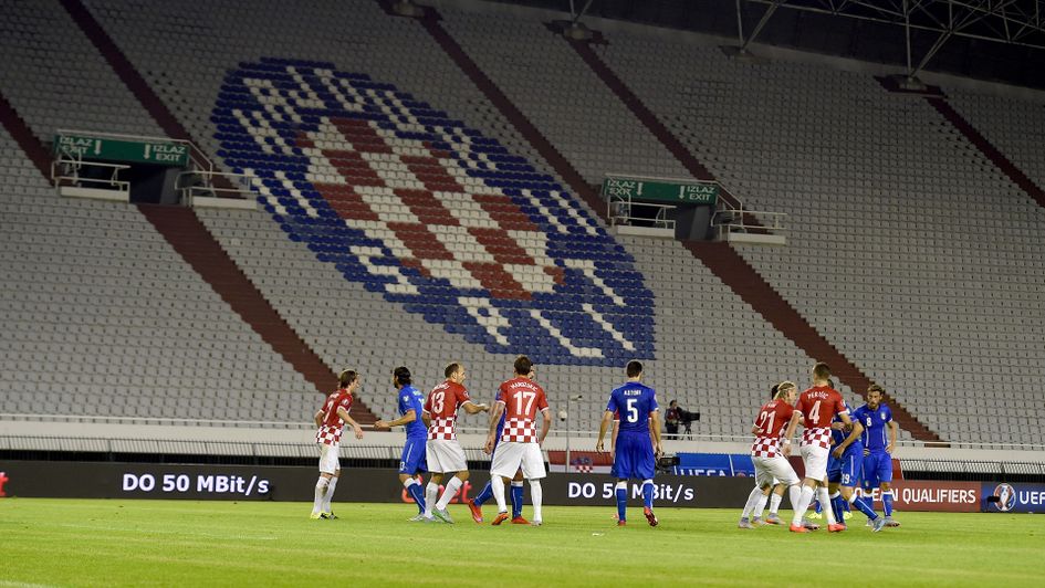 Croatia faced Italy here in a Euro 2016 qualifier