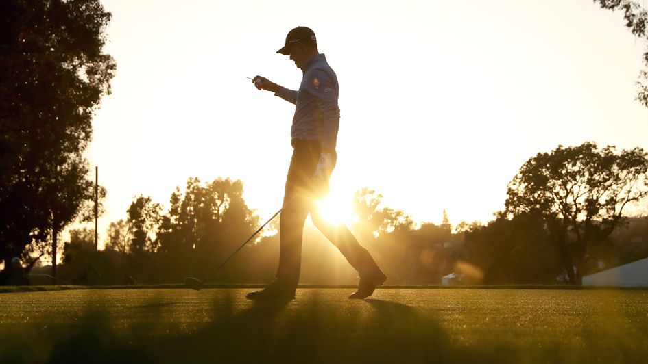 Justin Thomas - leads by one