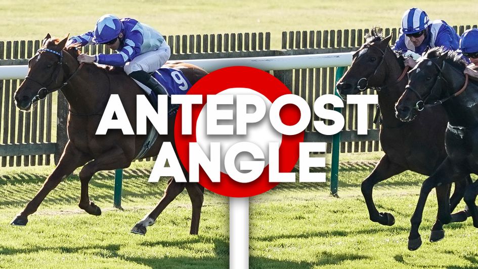 Skardu (left) winning at Newmarket