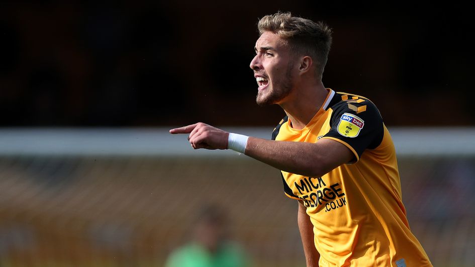 Sam Smith in action for Cambridge